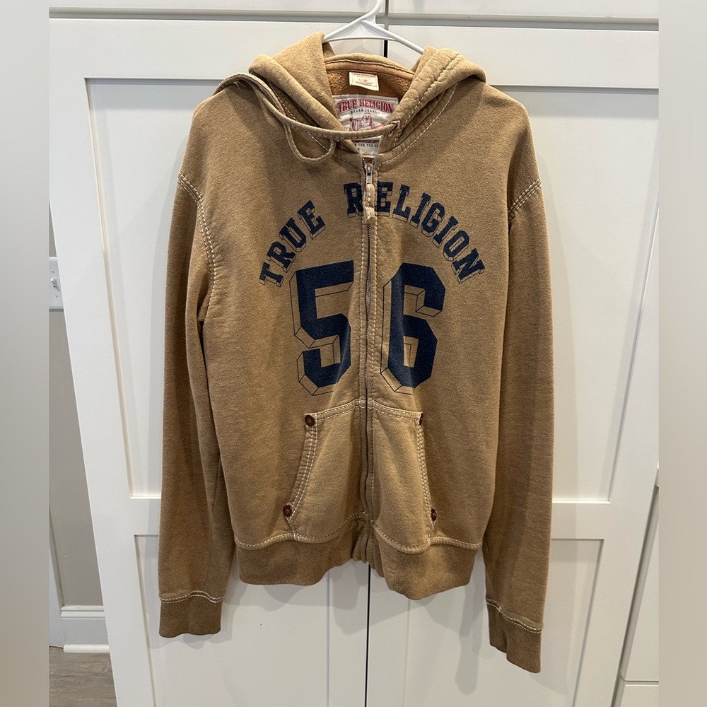 True Religion Brown Hoodie